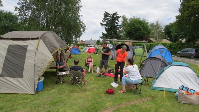 Camp monté !