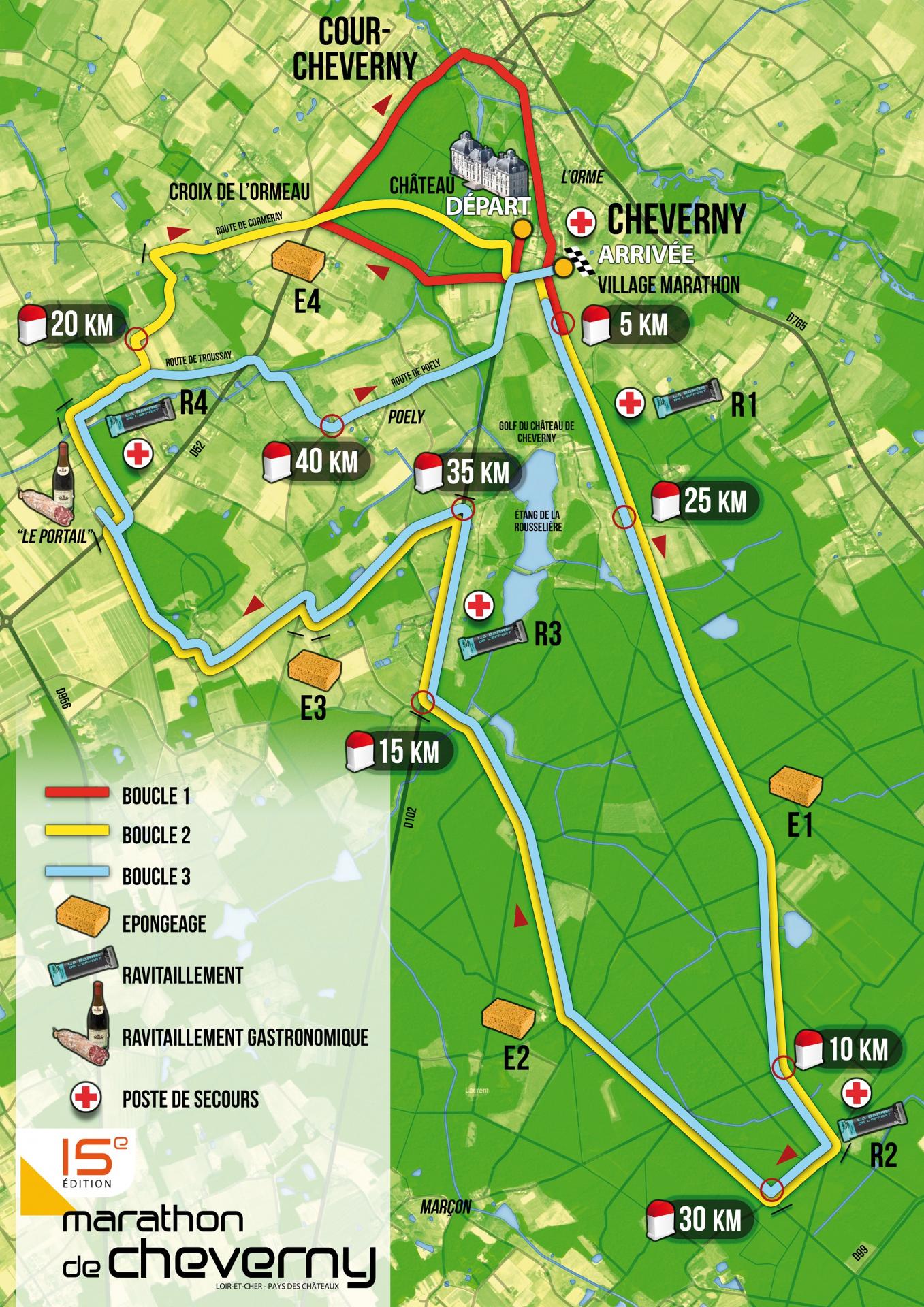 M cheverny plan parcours vf